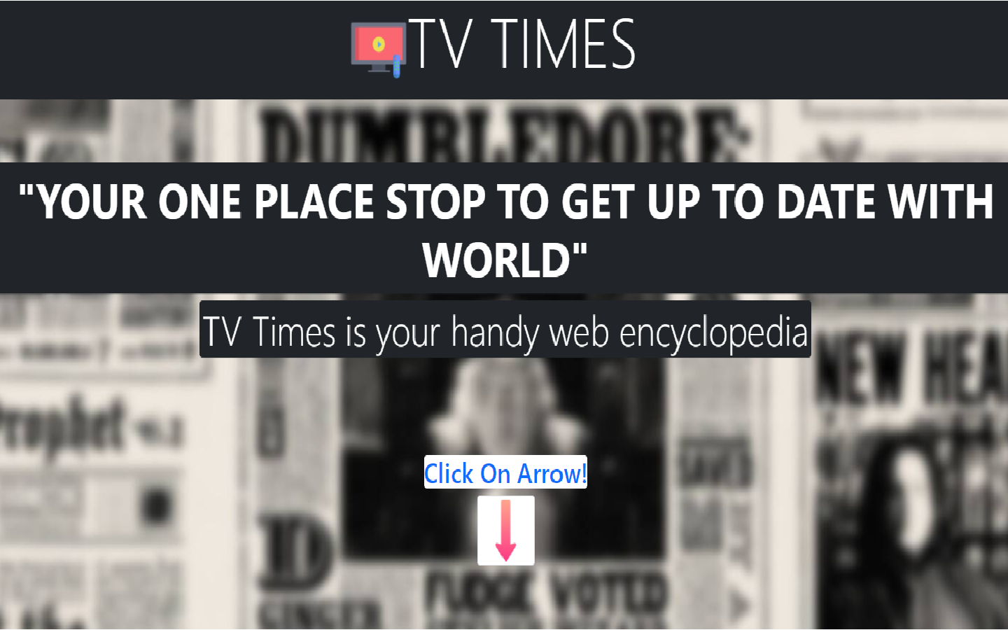 TV-TIMES web page